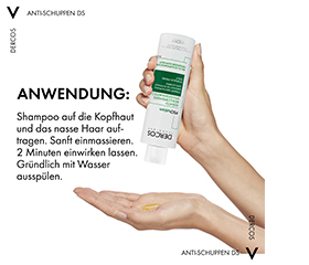 VICHY DERCOS Shampoo mod skæl og psoriasis, 200 ml