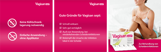 VAGISAN sept vaginale suppositorier med povidon-jod, 5 stk