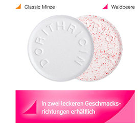 DORITHRICIN Halspastiller vilde bær, 40 stk