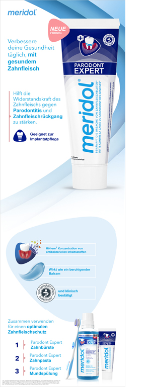 MERIDOL Parodont-Expert tandpasta, 75 ml