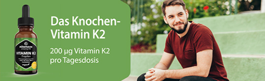 VITAMIN K2 MK7 veganske højdosisdråber, 50 ml