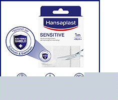 HANSAPLAST Sensitiv gips hypoallergen 8 cmx1 m, 1 stk