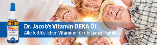 VITAMIN DEKA Dr. Jacobs oliedråber, 20 ml