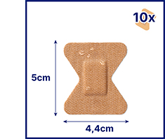 HANSAPLAST Elastiske fingerspidsplaster, 10 stk