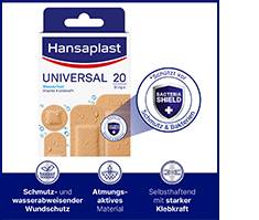 HANSAPLAST Universal gipsstrimler vandtætte, 20 stk