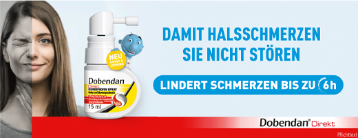 DOBENDAN Direkte Flurbiprofen Spray Honning & Citron, 15 ml