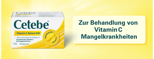 CETEBE C-vitamin kapsler med forlænget frigivelse 500 mg, 60 stk