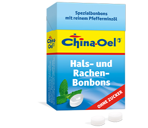 CHINA ÖL Hals- og hostepastiller uden sukker, 40 g