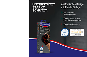 HANSAPLAST Sportsknæbandage størrelse M, 1 stk