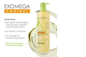 A-DERMA EXOMEGA CONTROL blødgørende bruseolie, 750 ml