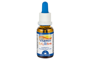 VITAMIN D3K2 olie forte dråber, 20 ml