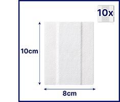 HANSAPLAST Sensitiv gips hypoallergen 8 cmx1 m, 1 stk