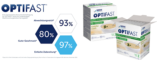 OPTIFAST Suppe kartoffel-porre pulver, 8X55 g