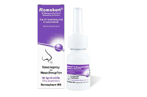 MOMEKORT 50 μg/spray næsespray suspension 60 voksne, 10 g