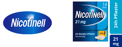 NICOTINELL 21 mg/24-timers plaster 52,5 mg, 14 stk