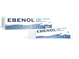 EBENOL 0,25% fløde, 25 g