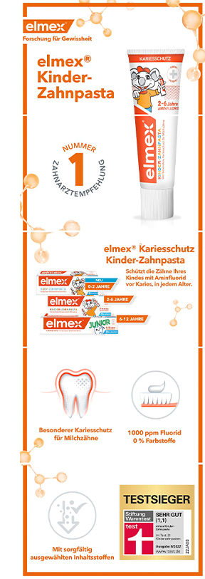 ELMEX Børnetandpasta i foldeæske, 50 ml