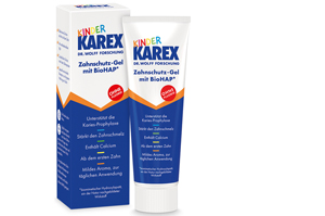KAREX Tandbeskyttelsesgel til børn, 50 ml