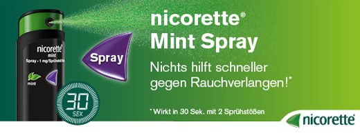 NICORETTE Mintspray 1 mg/spray, 2 stk