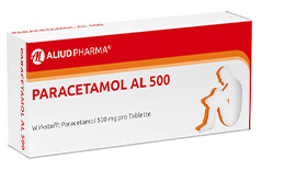 PARACETAMOL AL 500 tabletter, 20 stk