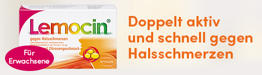 LEMOCIN mod ondt i halsen honning og citrongummi, 24 stk