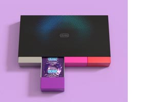 DUREX Fun Explosion kondom-mix af 4 typer, 40 stk
