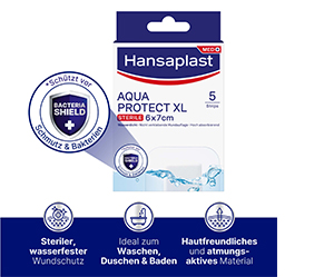 HANSAPLAST Fast Healing Plaster Strips, 8 stk