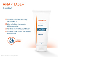 DUCRAY ANAPHASE+ shampoo mod hårtab, 400 ml
