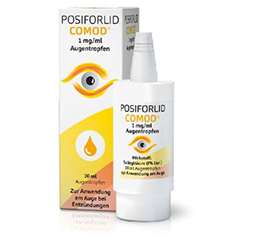POSIFORLID COMOD 1 mg/ml øjendråber, 10 ml