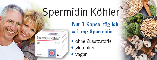 SPERMIDIN Köhler-kapsler, 60 kapsler