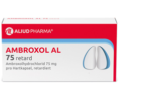 AMBROXOL AL 75 retard kapsler med forlænget udløsning, 50 stk