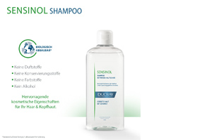 DUCRAY SENSINOL Shampoo med fysiologisk hudbeskyttelse, 400 ml