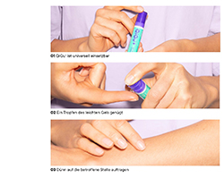 QIQU SOS Hudreparationsgel, 2X5 ml