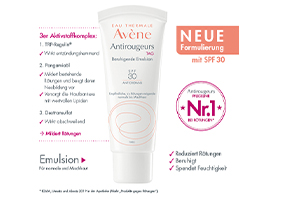 AVENE Antirougeurs dagberoligende emulsion SPF 30, 40 ml