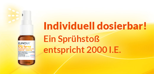 EUNOVA D3-vitamin-spray, 8 ml
