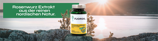 FJORDIL Rhodiola Rosea-kapsler, 90 kapsler