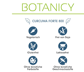 CURCUMA FORTE 800 med NovaSol Curcumin-kapsler, 30 stk