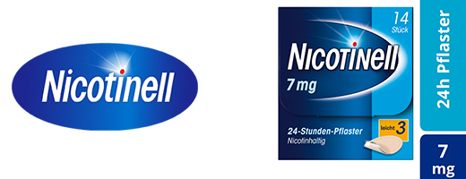 NICOTINELL 7 mg/24-timers plaster 17,5 mg, 14 stk