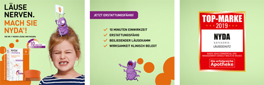 NYDA Lusespray, 2X50 ml