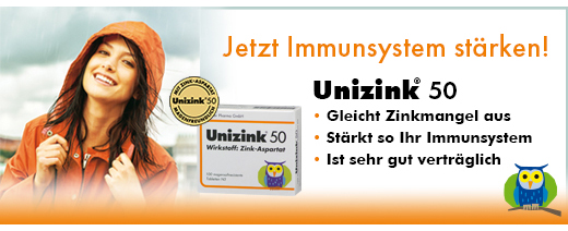 UNIZINK 50 enterotabletter, 50 stk