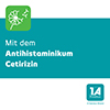CETIRIZIN 10-1A Pharma filmovertrukne tabletter, 50 stk