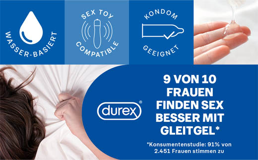 DUREX play Feel vandbaseret glidecreme, 250 ml