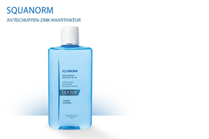 DUCRAY SQUANORM Zink-hårtinktur mod skæl, 200 ml