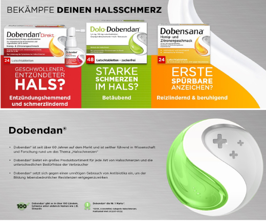 DOLO-DOBENDAN 1,4 mg/10 mg sugetabletter, 48 stk