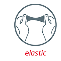 LEUKOPLAST Elastikbånd 19x76mm 8stk/25x76mm 12stk, 20stk