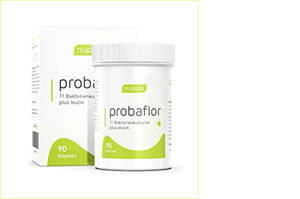 NUPURE probaflor probiotika til tarmrehabilitering Kps, 30 stk