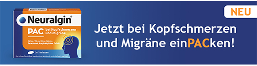 NEURALGIN PAC til hovedpine- og migrænetabletter, 20 stk