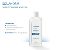 DUCRAY SQUANORM Tør skælkur-shampoo, 200 ml