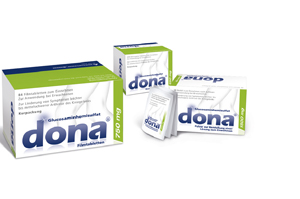 DONA 250 mg overtrukne tabletter, 240 stk