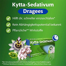 KYTTA SEDATIVUM Overtrukne tabletter, 100 stk